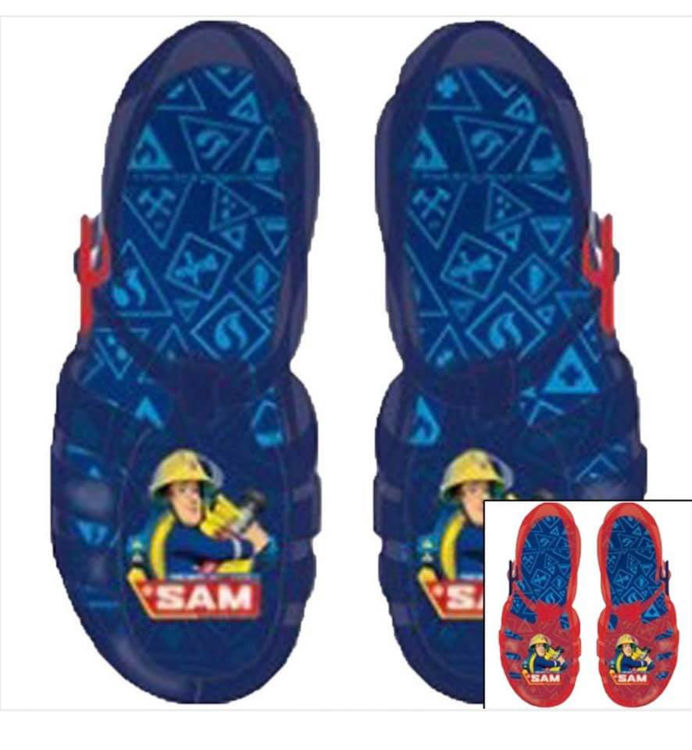 Picture of 870364 FIREMAN SAM BOYS JELLY BEACHWEAR SHOES